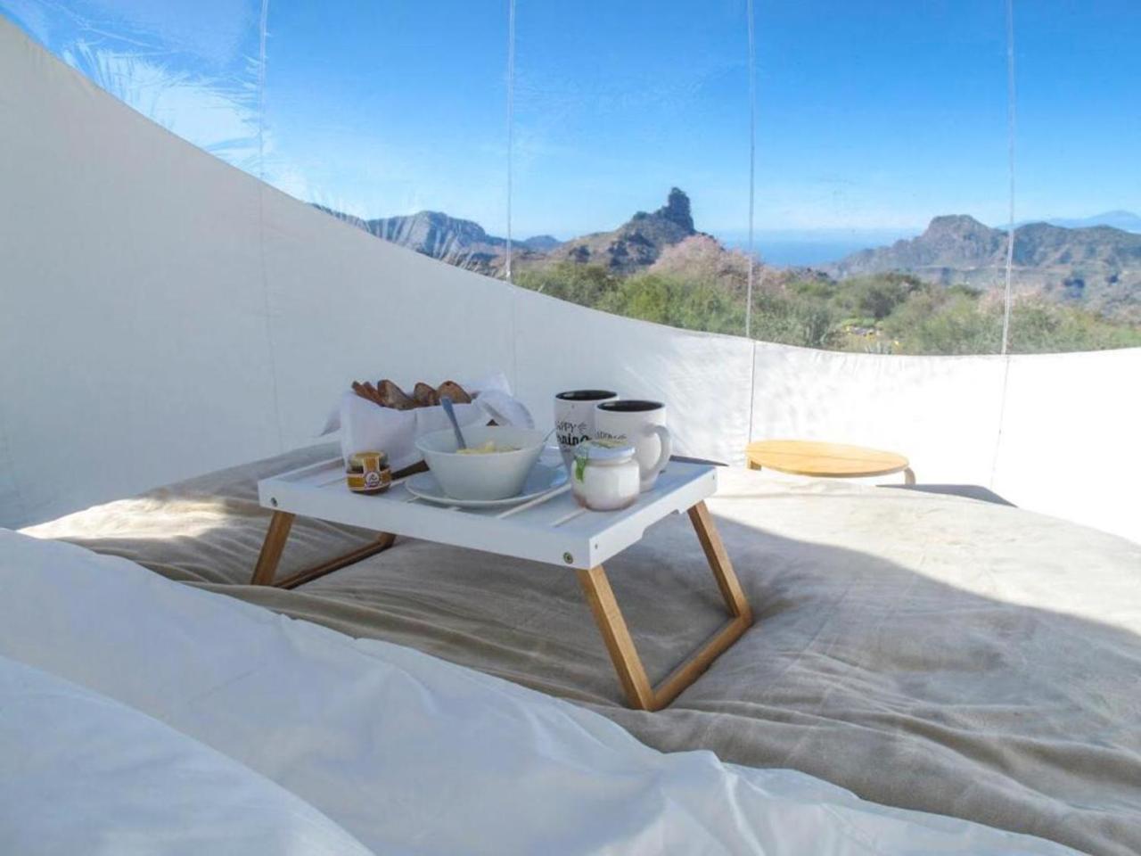 Bubbletent Canarias Finca La Isa Hotell Tejeda  Eksteriør bilde